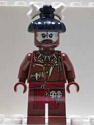 乐高Lego 加勒比海盗系列 绝版人仔 poc009 食人族2 益智玩具