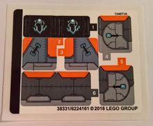 【迷妹】乐高Lego 超级英雄系列 76102原装贴纸 雷神武器搜寻记