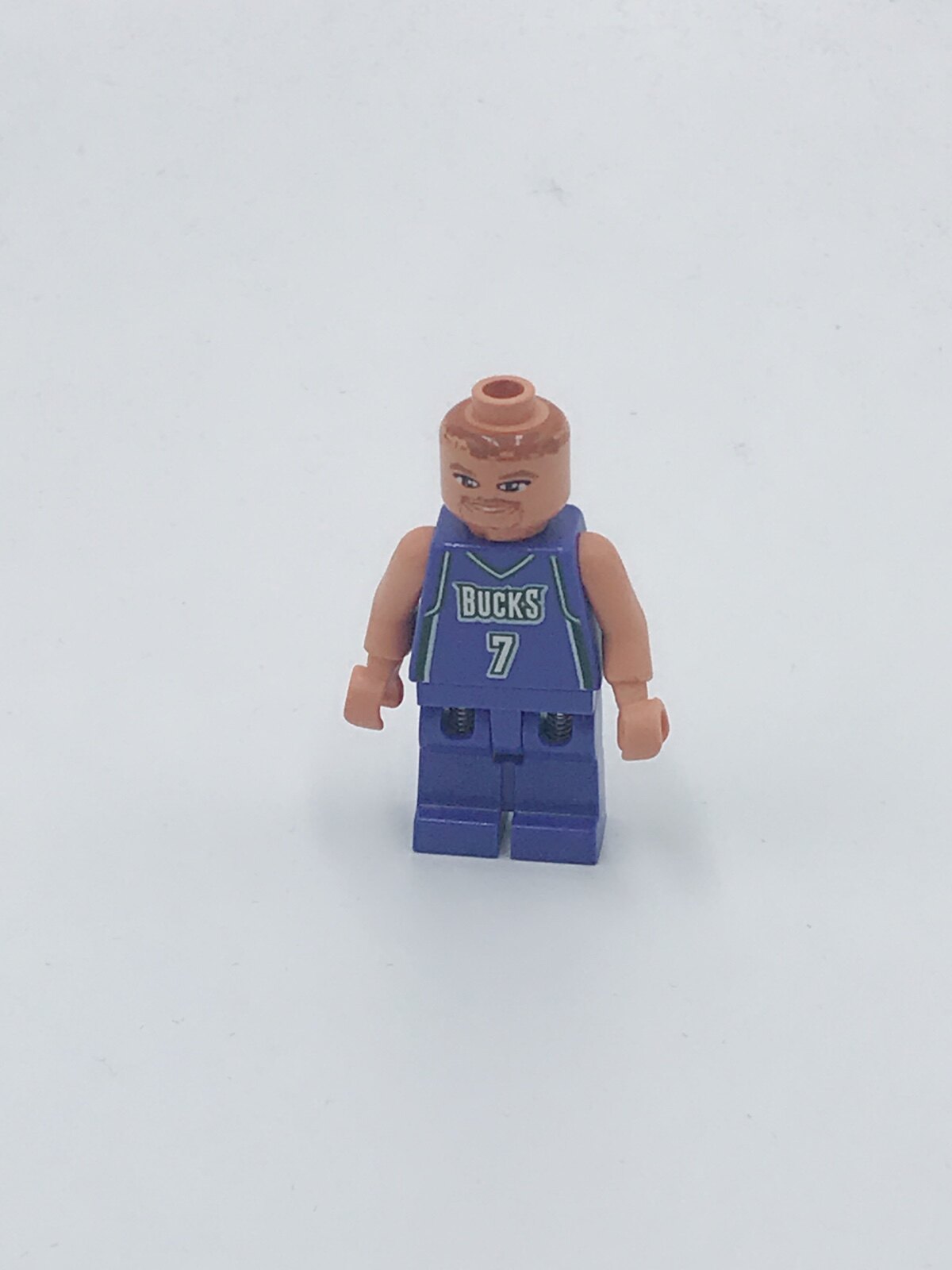 乐高Lego 绝版 篮球弹簧腿人仔 nba003 公牛队7号 托尼·库科奇