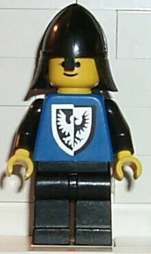 乐高Lego 城堡系列 绝版 人仔 cas101 鹰国 黑鹰 骑士 士兵