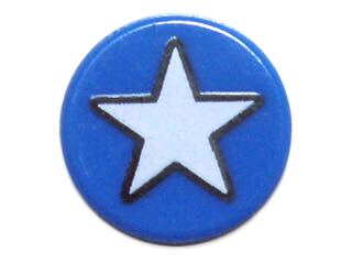 零配件五角星美队乐高