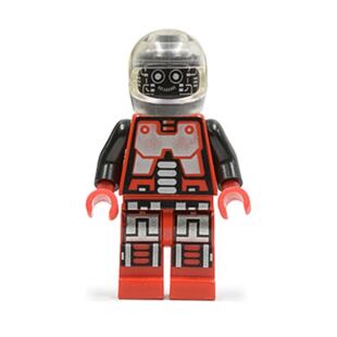 乐高Lego 绝版 稀有 人仔 sp041 太空系列 机器人 含透明头盔