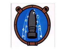 【迷妹】乐高Lego 零配件 3068bpb 印刷件 炮弹发射 2*2 光面板