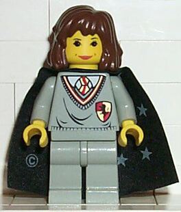 乐高Lego 绝版人仔 2001 hp002 哈利波特系列 赫敏 格兰芬多院服