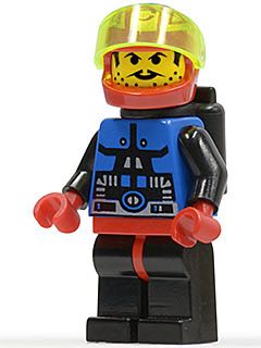 乐高Lego 太空系列 1994年绝版人仔 sp040 Spyrius Chief 指挥官