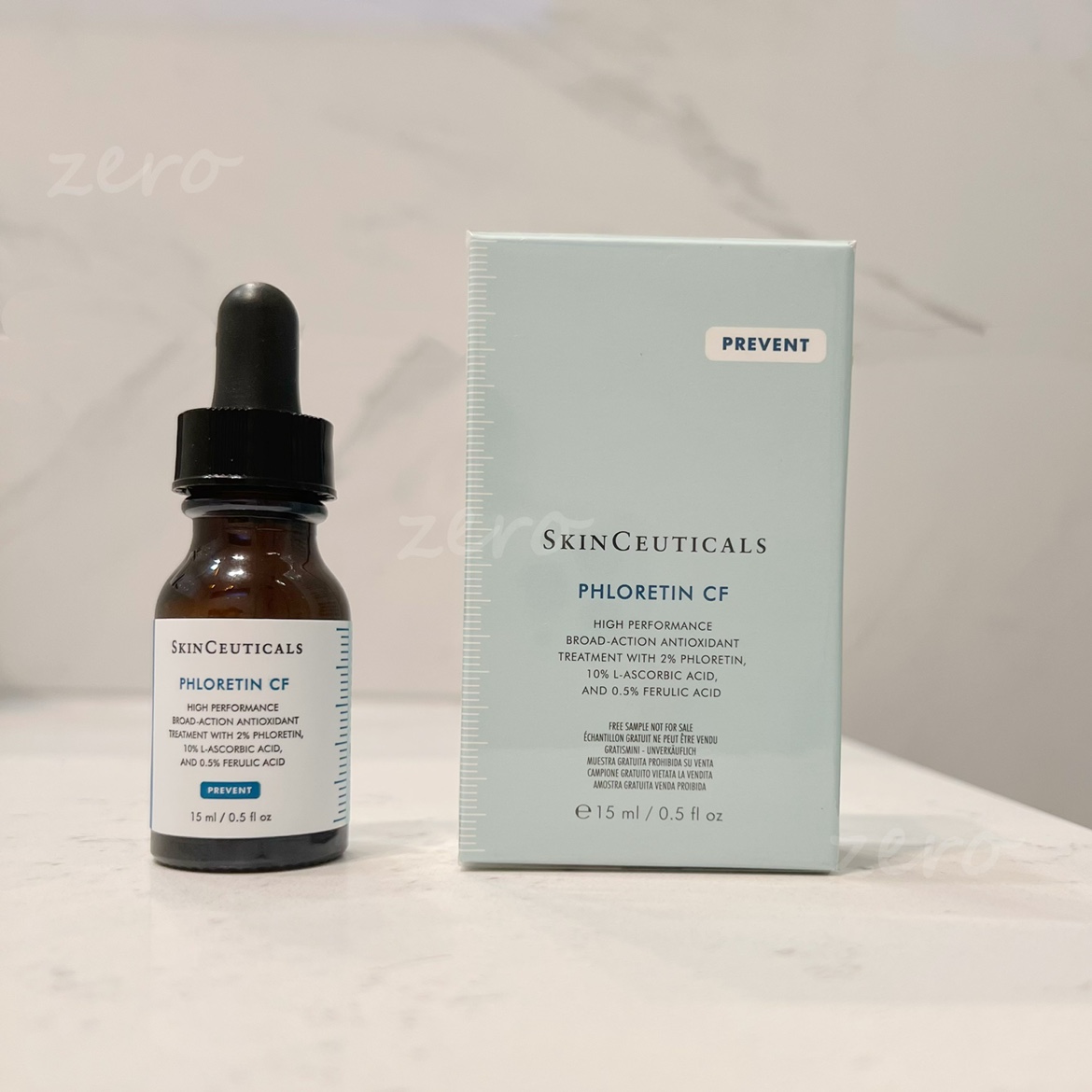 修丽可CF抗氧化精华液美白瓶淡斑