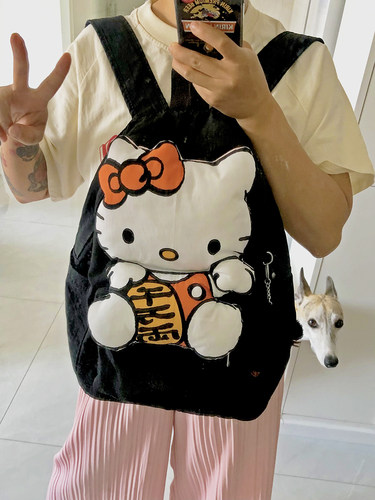 独家手作HelloKitty超大玩偶胸针