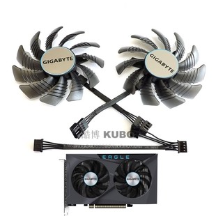RX6400 显卡风扇 6500XT 猎鹰 正逆转双风扇 EAGLE GIGABYTE技嘉