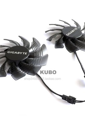 GIGABYTE技嘉 GTX750TI 950 960 970 WINDFORCE 2X显卡风扇