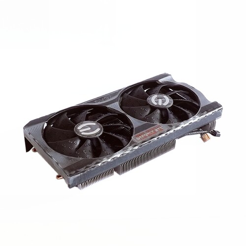 EVGA RTX 3050 XC BLACK GAMING 显卡散热器 2热管双风扇