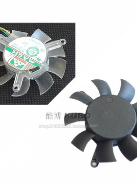 半高刀卡GT720 730 705 605 620 HD8570 6570 静音显卡风扇