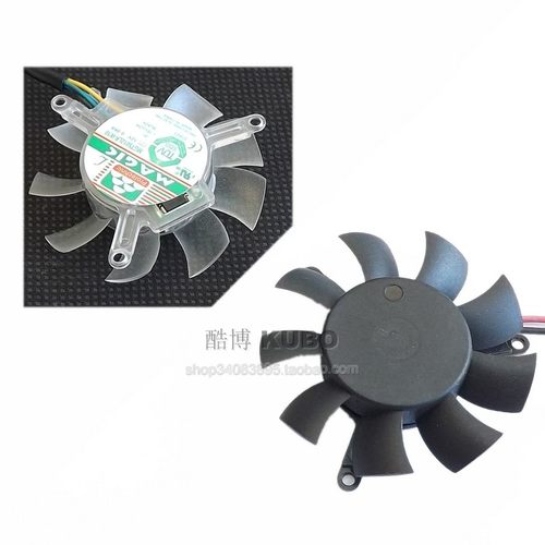 半高刀卡GT720 730 705 605 620 HD8570 6570 静音显卡风扇