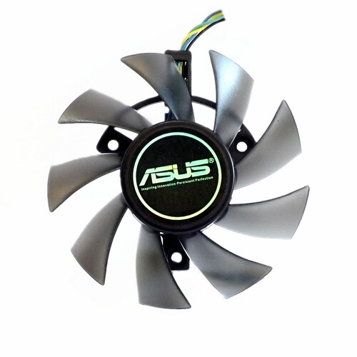 ASUS华硕 GTX1050TI 1650 PH凤凰版 显卡风扇 8015双滚珠轴承