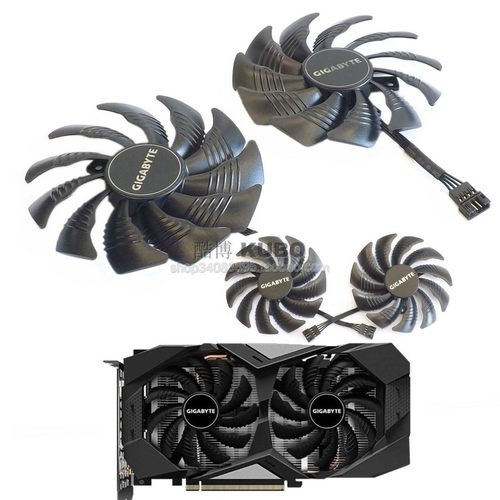 全新 技嘉 RTX2060  GTX1660 1060 1070 590 5500XT 显卡风扇