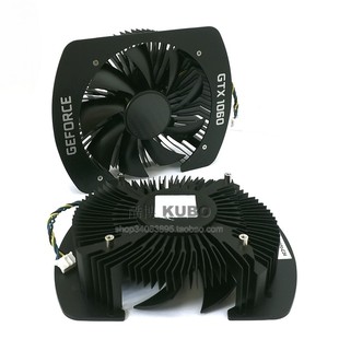 GTX1060 双滚珠 ITX 58mm显卡散热器 9cm显卡风扇 公版 DELL