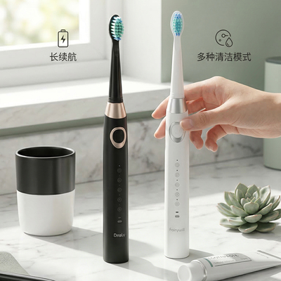 赛嘉电动牙刷IPX7防水30天