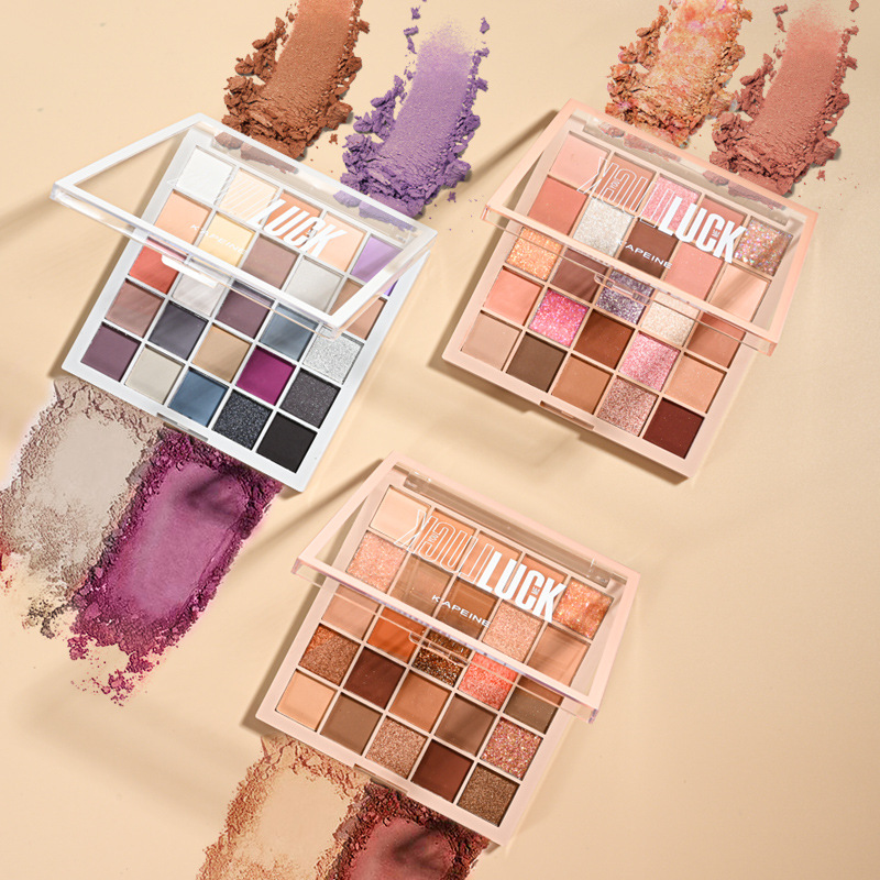 人鱼16色复古风专业表演出眼影盘