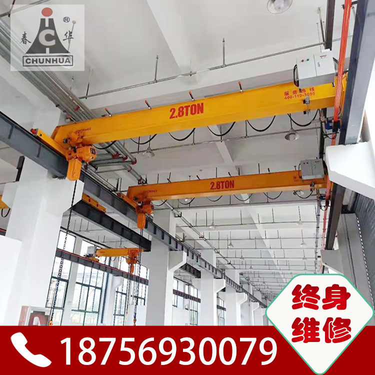 LDX智能低净空新欧式单双梁起重机航行车吊机天车变频变速非叉车