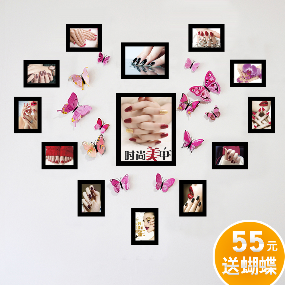 网红美甲店装饰美容店墙面背景墙个性纹绣美甲装饰画美容院墙壁画|ruв категории Домашний быт, фото/фото стена, фото стена - от Buy2taobao.com для оказания профессиональной услуги покупки агента Taobao