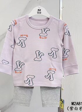 热力棉女童内衣套装热力棉
