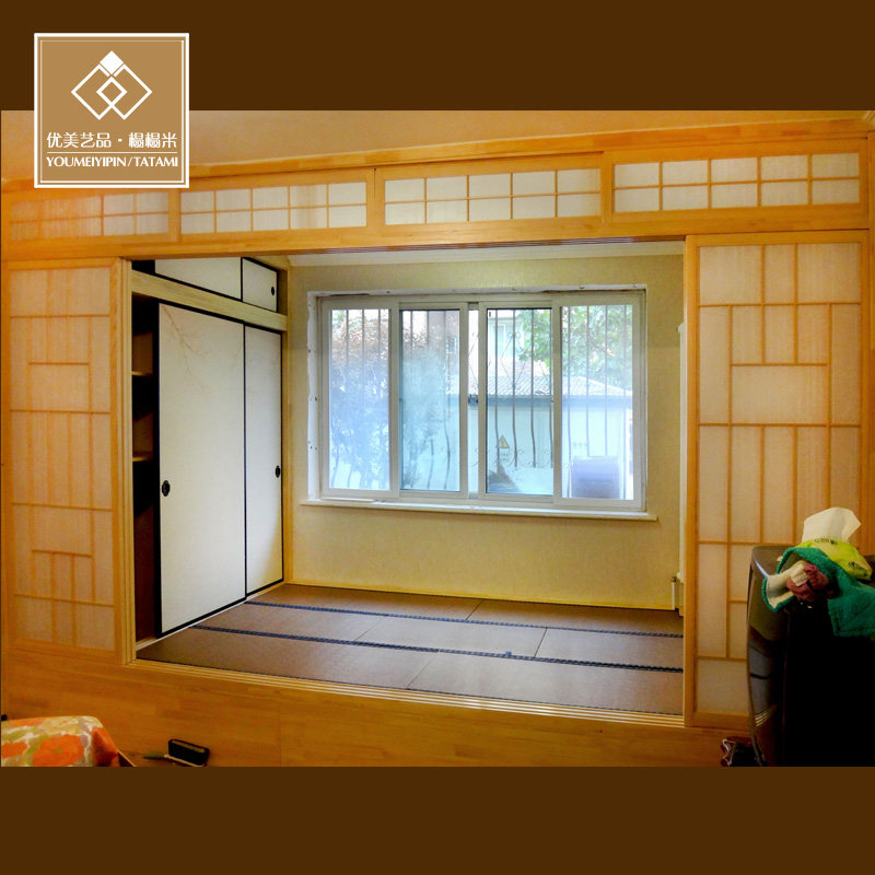 北京制作日式地台柜子安装榻榻米