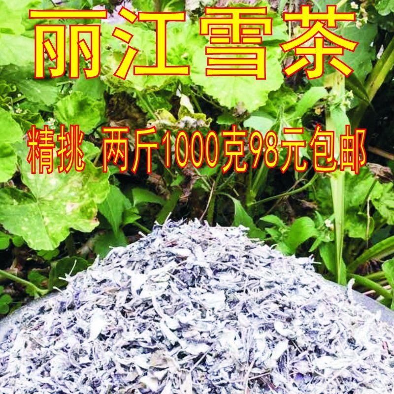 两斤精挑 丽江雪茶 马帮雪茶 雪山古茶 苍山雪茶 丽江藤茶 木府茶