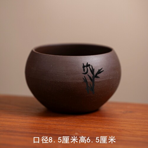 紫砂花盆清仓价送底座托盘金枝玉叶花盆专用蝴蝶兰发财树陶瓷盆