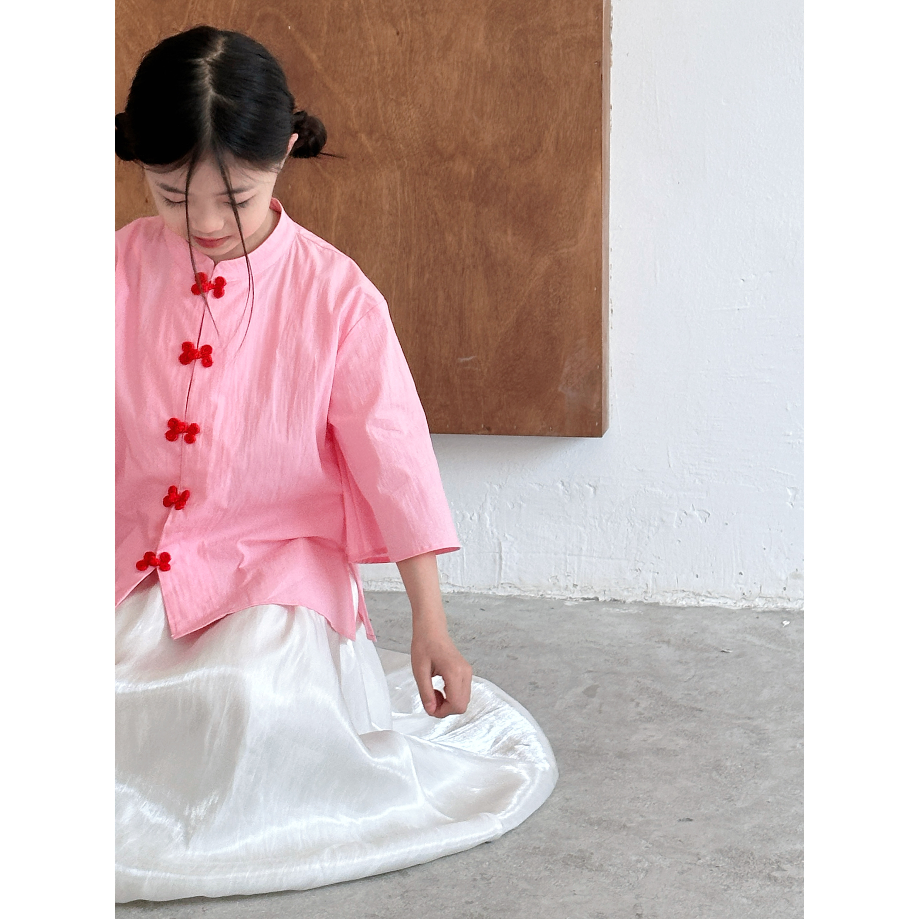 【现货在仓】『桃花姬』小众新中式手工盘扣古风仙气茶服上衣