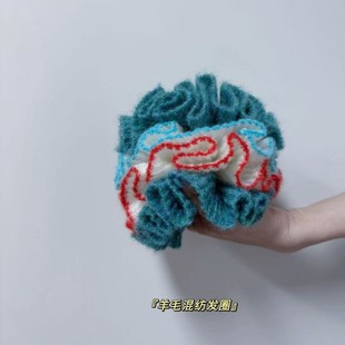 【现货在仓】『罗拉』法国复古艺术浪漫氛围感buff发圈 4色 亲子