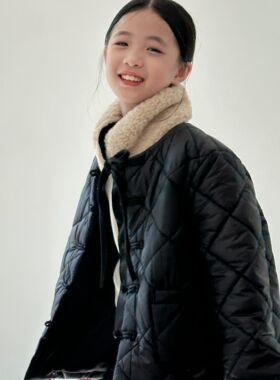 【现货在仓】『黑珍珠』极简760T高密15D防污夹棉保暖盘扣外套