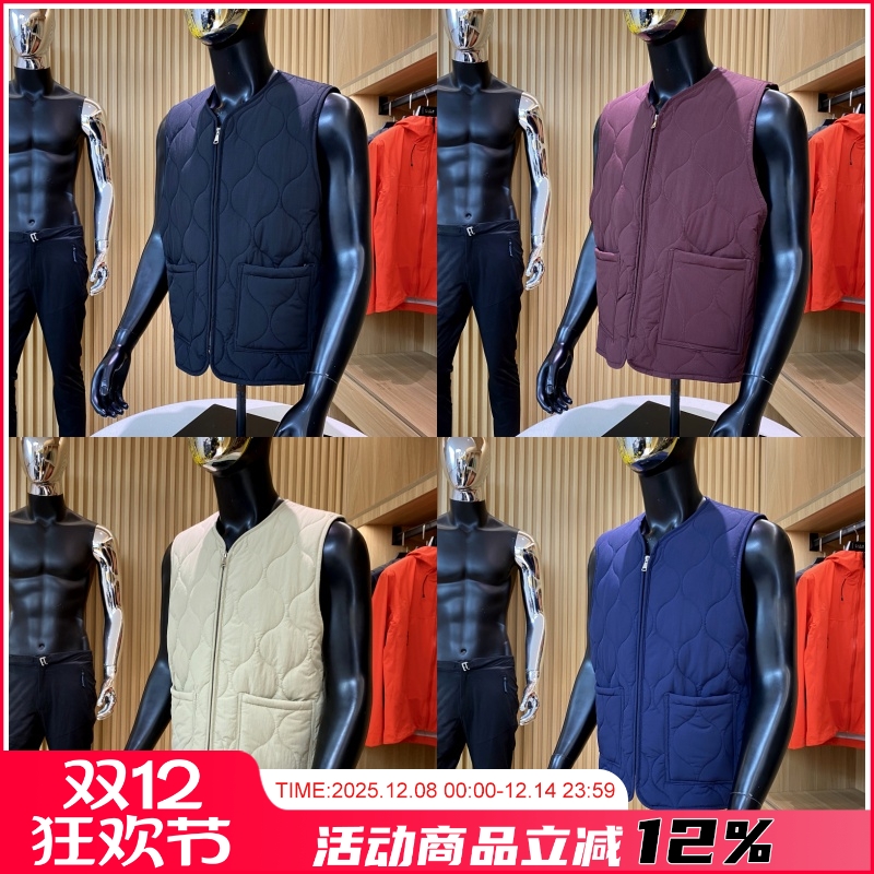 男女情侣款!秋冬户外简约时尚百搭棉潮宽松保暖棉背心休闲马甲