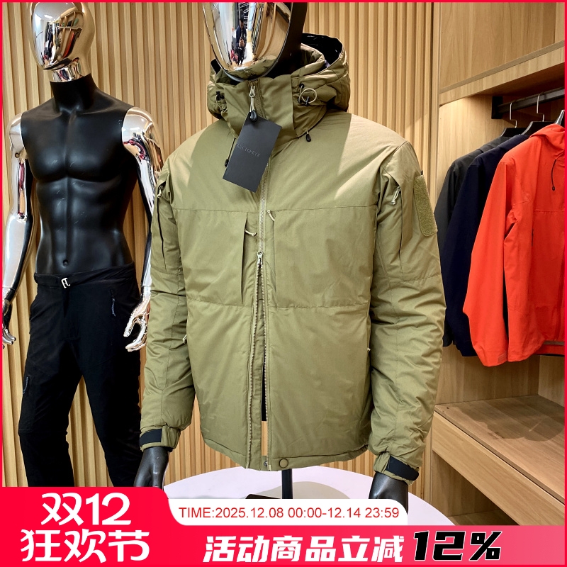 君版AR！连帽可拆卸户外棉衣