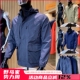 新款 秋季 男士 时尚 休闲夹克外套 户外冲锋衣 连帽轻工装 防风防水
