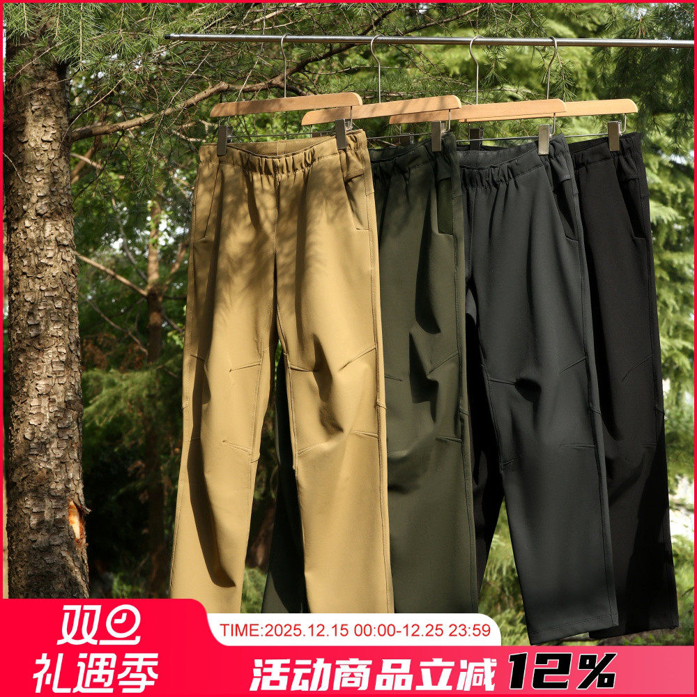 意式高端秋冬季男士加绒防风雨软