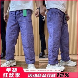 【立风棉裤】山系户外!秋冬新品男女葫芦绗缝夹棉保暖直筒休闲裤