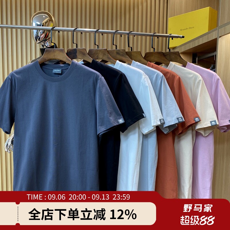 科技凉感面料！宽松廓形短袖T恤图片