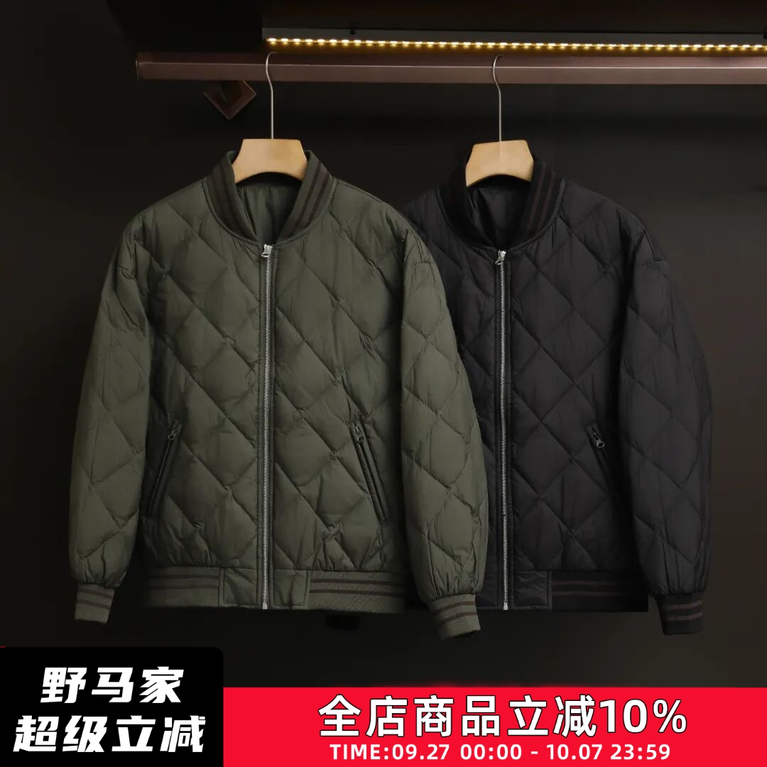 美式复古！经典90白鸭绒羽绒服