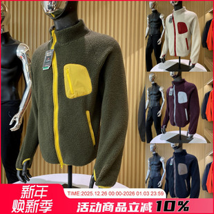 男女加厚御寒保暖摇粒绒外套潮 秋冬新品 日单设计师线 歪脖设计