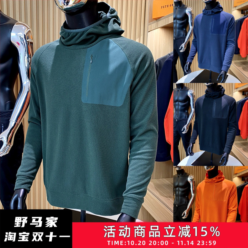 连帽宽松卫衣男户外飞禽外套