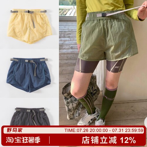 山系轻薄舒适百搭运动休闲短裤