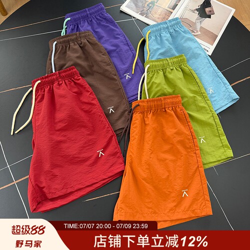 舒适运动百搭休闲短裤潮