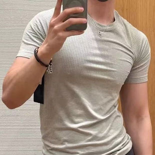 男女短袖 LU平替 3D立裁 无缝一体工艺 T恤 tech速干透气网眼