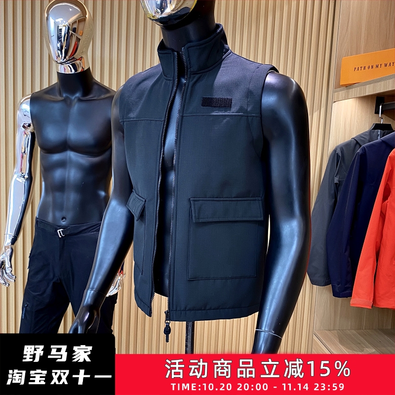 高端立领男女情侣软壳马甲背心