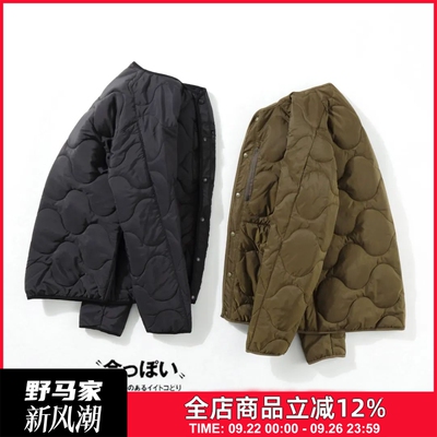 日系轻盈保暖防风夹棉棉衣