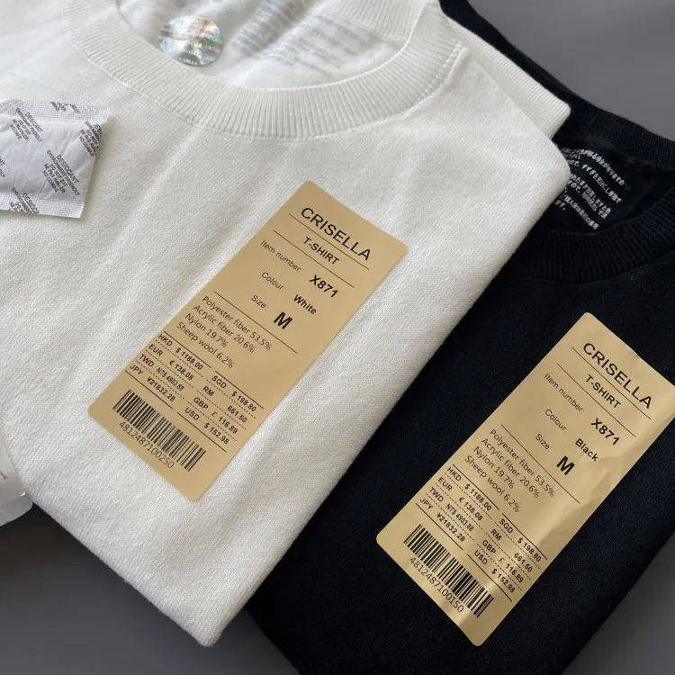 纯色针织T恤薄款圆领短袖潮