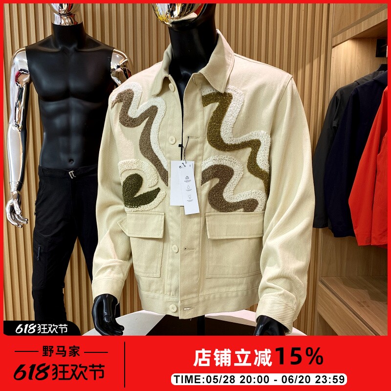 走西班芽订单!重工毛巾刺绣!秋季新品男士时尚休闲