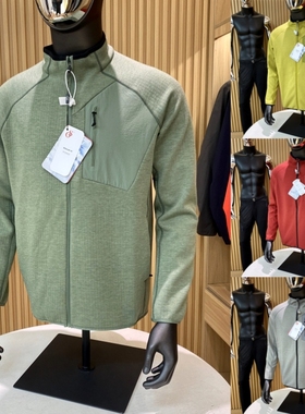 王炸飞禽猛货！2025春季新品户外运动休闲半拉链立领抓绒衣外套男