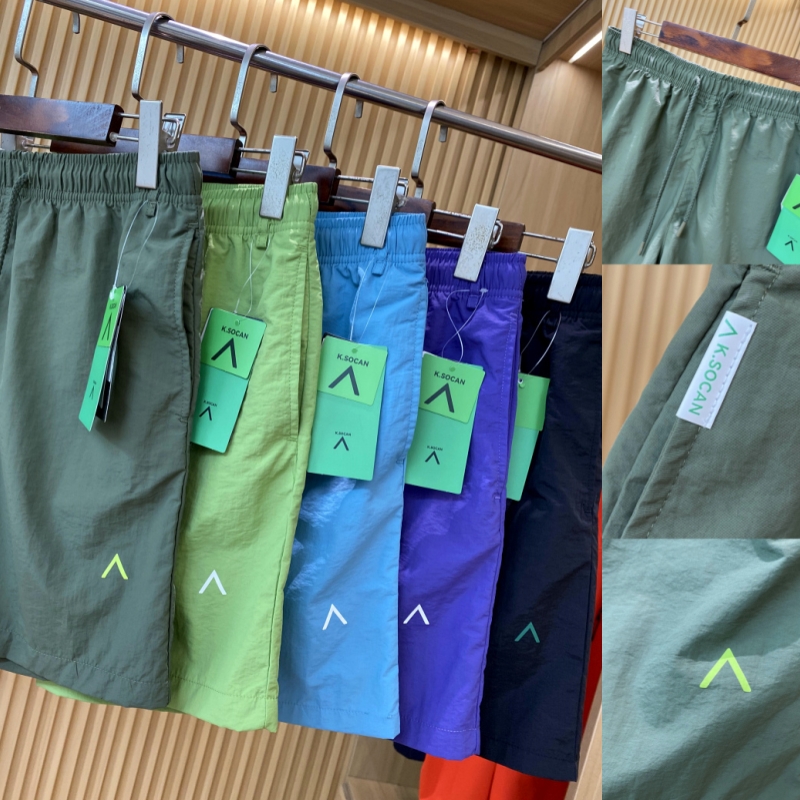 砖业户外级!品质严选!夏季新品男士纯色速干运动跑步轻薄短裤潮