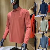 T恤Polo衫 城市商务系列 运动速干立体裁剪长袖 春季 男 户外通勤