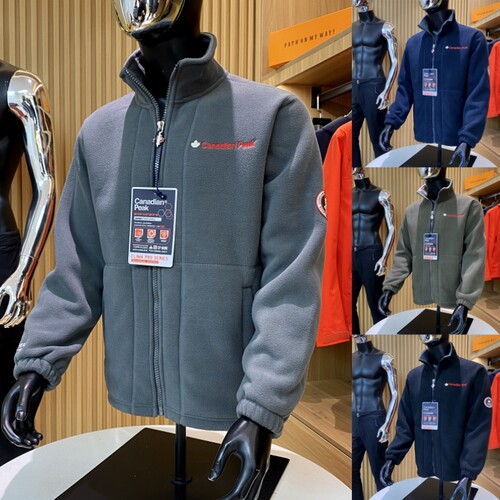 男士摇粒绒大码加厚加绒外套